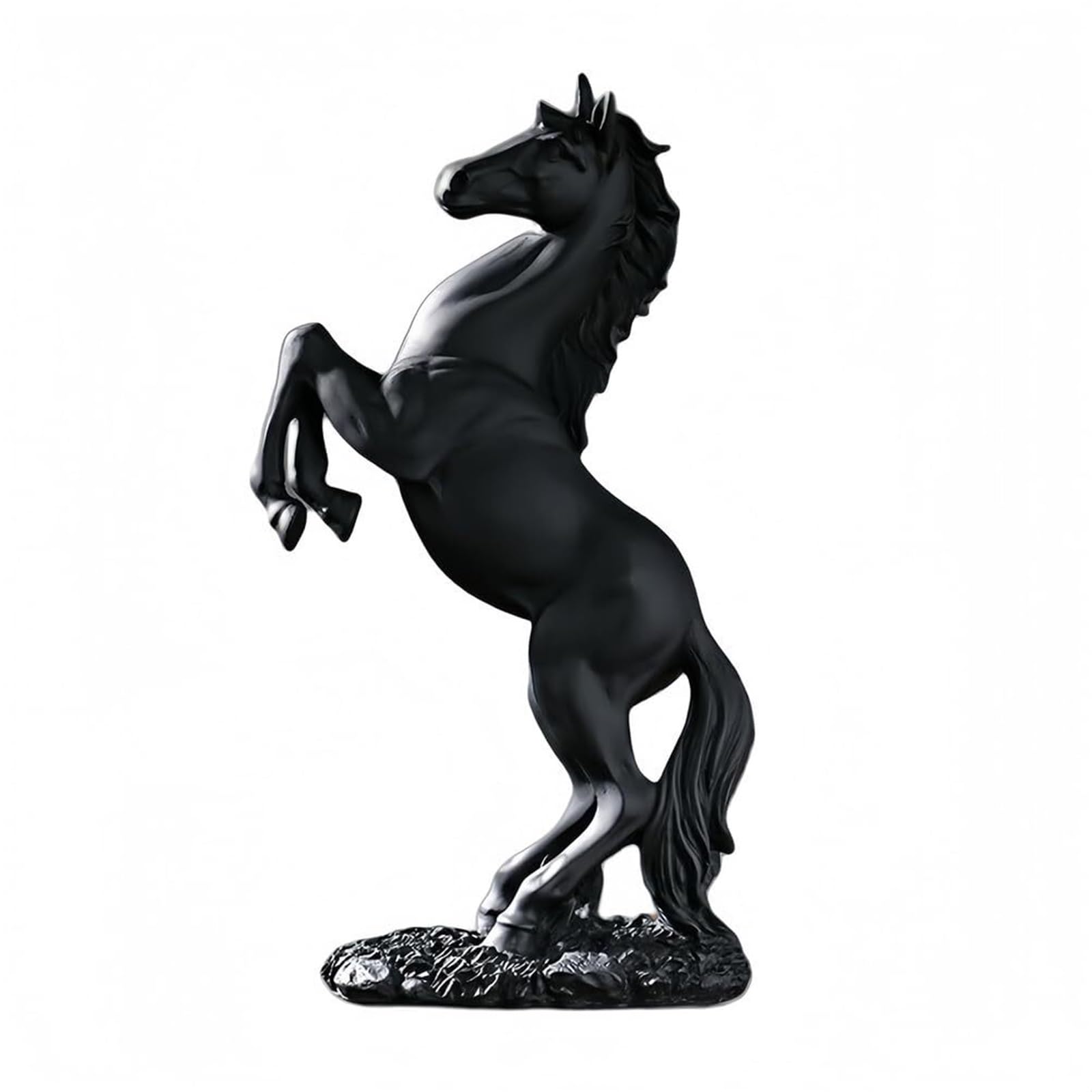 JJJing5 Decor Horse Art Figurines Resin Statue Creative Decor for Living Rooms Nightstand Accessories(C2)