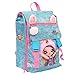 Scuola Rucksack Na! Na! Na! Surprise Puppe Einhorn ausziehbar + ovales Federmäppchen mit Reißverschluss + Tagebuch rosa 2021/2022 + 7 Stifte zum Auslösen abnehmbar + LED-Leuchtstift