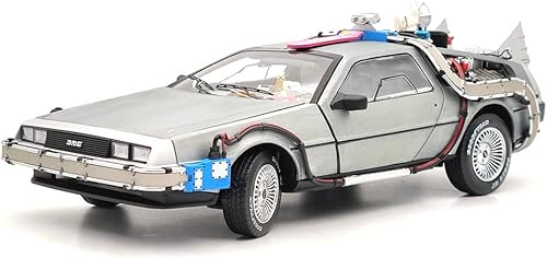 HW 118 Elite para Volver al Futuro Time Machine Ultimate Edition BCJ97 Modelos de coches fundidos a presión Colección Hobbies Regalos