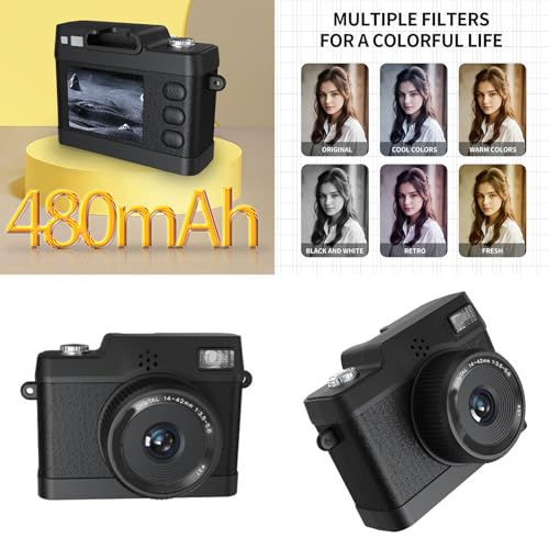 Caméra enregistrement 1080p net avec format de transport facile