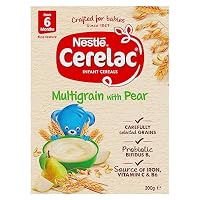 Nestlé CERELAC Multigrain with Pear Baby Cereal, From 6 months – 200g