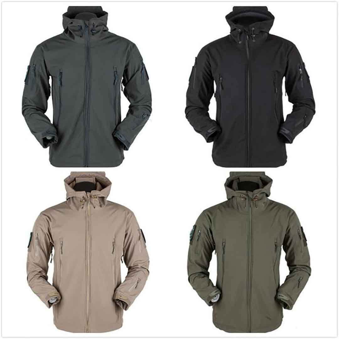 Abrigos de forro polar suave para hombre y mujer, resistentes al viento, transpirables, con capucha