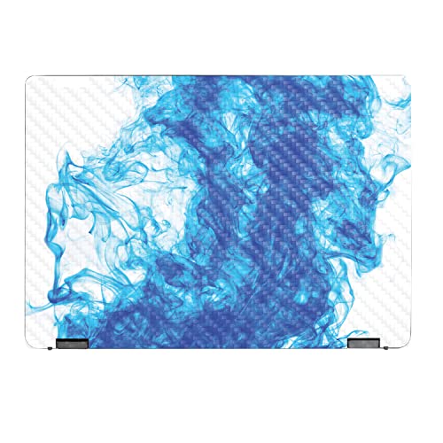 MightySkins Carbon Fiber Skin Compatible with Lenovo IdeaPad Flex 5 16" (2022) Full Wrap Kit - Vibrant Smoke | Protective, Durable Textured Carbon Fiber Finish | Easy to Apply | Made in The USA