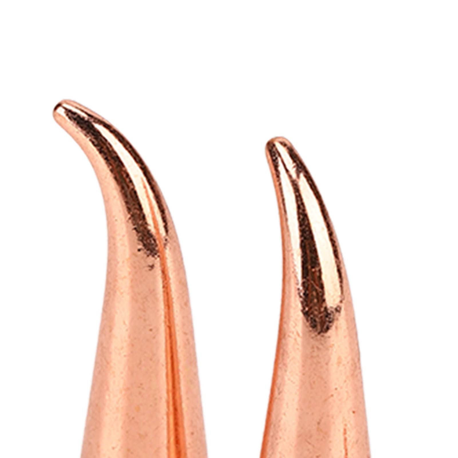 JEOZBM 100 Juegos de Tachuelas y Púas, 7mm, Púas Cónicas, Remaches de Tachuelas, Tornillos de Ropa Chapados en Metal Punk para Cinturones de Cuero, Bolsos y Zapatos(26mm-Oro Rosa)
