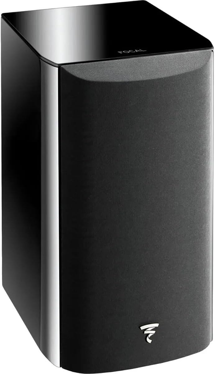 Focal Aria 906 Bookshelf Speaker, Black Piano Lacquer, Pair