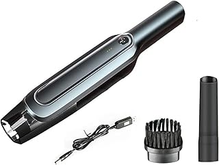 12V Car Vacuum Cleaner, 15000Pa Suction Power, 33x6.35cm Cordless Vacuum Cleaner with Built-in Battery – Perfect for Animal Hair, Home, Office, Travel