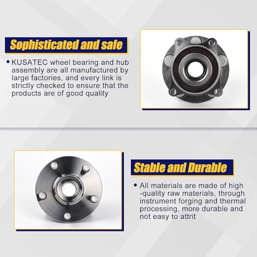 KUSATEC 513287 Front Wheel Bearing and Hub Assembly by KUSATEC - Used condition - Image 6