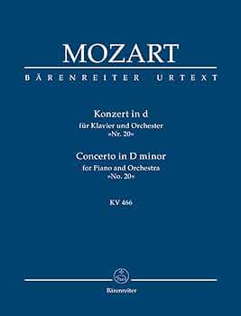 モーツァルト: ピアノ協奏曲 第20番 ニ短調 KV 466/新モーツァルト全集