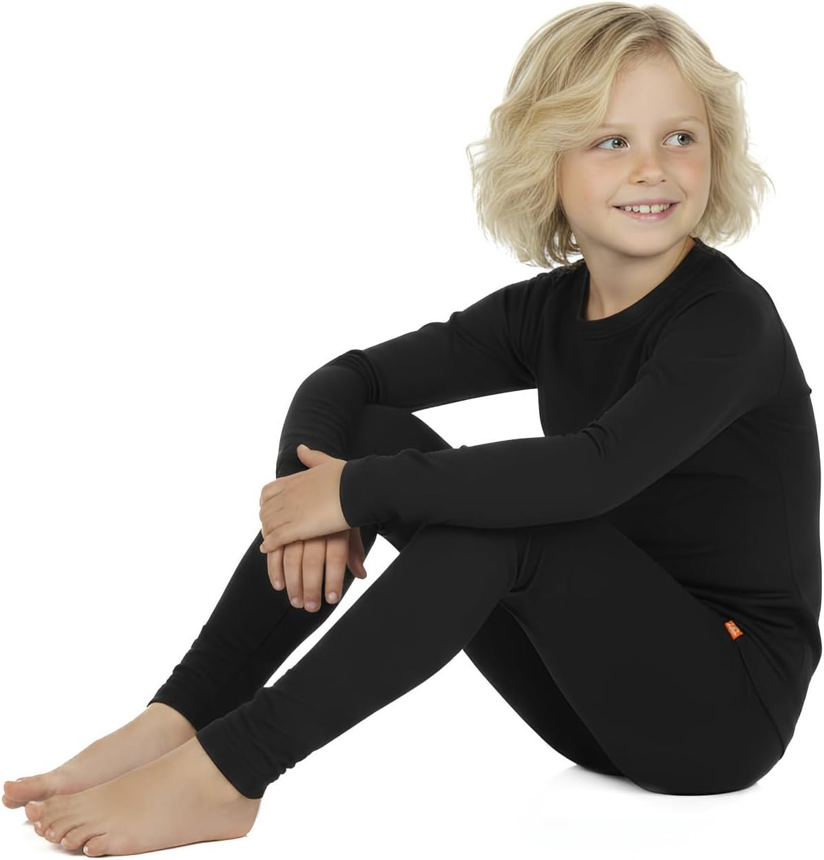 Wooly Unisex Kids 100% Merino Wool Base Layer Set Thermal Underwear Sets for Girls and Boys - Image 4