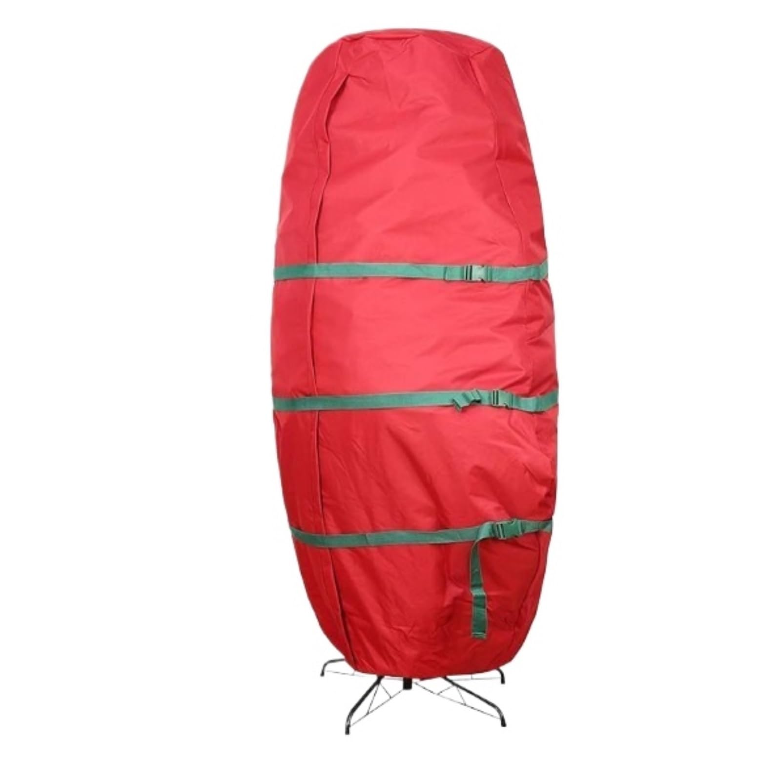 Torba Choinki 2 Sztuki Pokrowców Na Dekoracje Świąteczne, Wodoodporne, Poliestrowe, Chroniące Przed Pyłem Choinkowym Boże Narodzenie(Rot,114x254 cm)