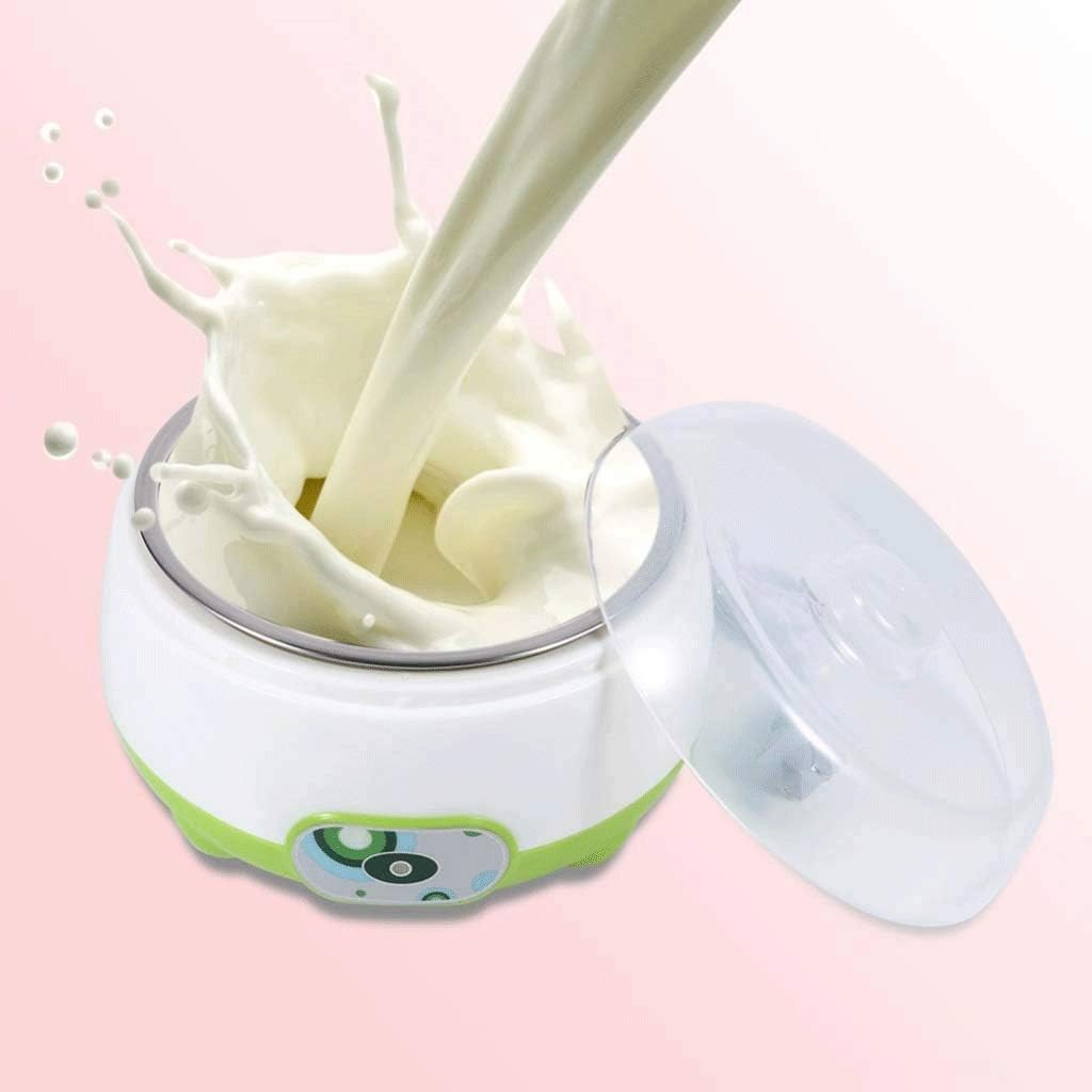 Mini Yogurt Machine Container Breakfast Bowl Food Storage Container, 1L Makes Soft Serve Ice Cream, Frozen Yogurt