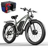 EDIKANI E Bikes for Adults Electric, 51 MPH Peak 5000W Dual Motor Ebike, Fat Tire...