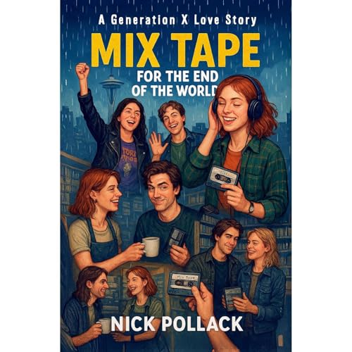 MIXTAPE FOR THE END OF THE WORLD Audiolibro Por Nick Pollack arte de portada