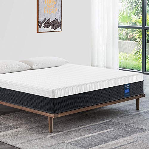Coolvie Full Mattress 10 Inch, Cool Memory Foam Mattress, Motion Isolation Pocket Innerspring Hybrid Mattress In A Box, More Supportive, 100-Night Trial, Forever Warranty Support #TOP6