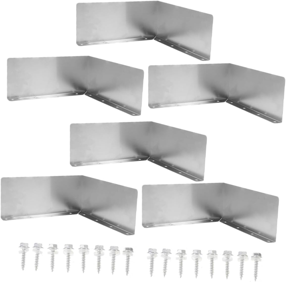 balacoo Roof Corner Diverter Gutter Guards Splash Protection for Roofs Easy Installation Weather-Resistant Rainwater Management for Home Landscaping and Foundation Protection