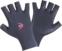Luva FishingCo. UFP50+ Meio Dedo Proteção Solar e Conforto Esportes ao Ar Livre CLIP