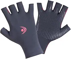 Luva FishingCo. UFP50+ Meio Dedo Proteção Solar e Conforto Esportes ao Ar Livre CLIP