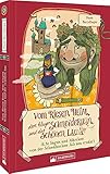 Schwäbische Sagenwelt – Vom Riesen Heim, dem klugen Schneiderlein und der Schönen Lau: Sagen und Märchen von der Schwäbischen Alb neu erzählt und liebevoll illustriert - Steph Burlefinger 