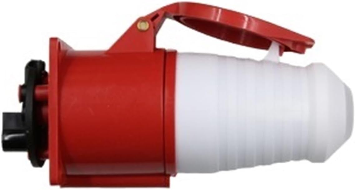 Waterproof industrial and socket concealed surface-mounted connector 3-core 4-core 5-core 16A/32A aviation explosion-proof male and female(5 pin 16A plug concealed)