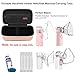 Elonbo Carrying Case for Portable Handheld Inhaler Nebulizer Machine for Adults and Kids, Asthma Inhaler Travel Case, Handheld Mesh Atomizer Machine Holder, Inhaler Spacer Bag, Rose Gold