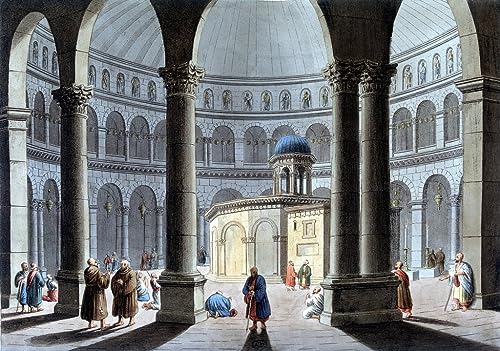 Affiche Toile Église du Saint-Sépulcre Ottomans Europe Asie Mayer Decoración Mural