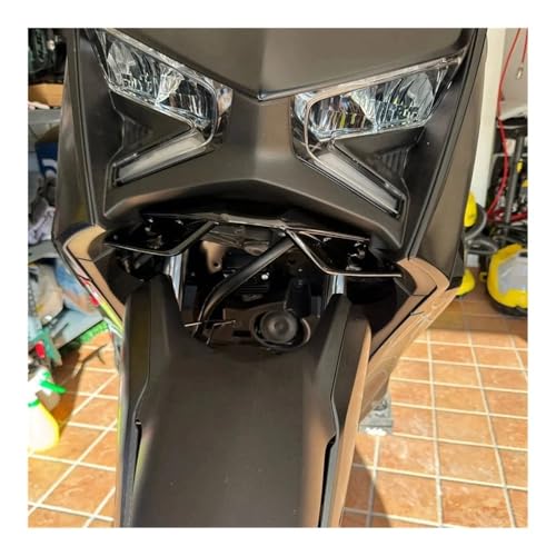 Aileron de carénage AV XMAX300 et couvercle de protection moto carbone - 5