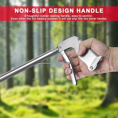 XINGTS Ferramenta de captura de cobra de 152 cm, apanhador de cobra dobrável, pinça de cobra, ferram