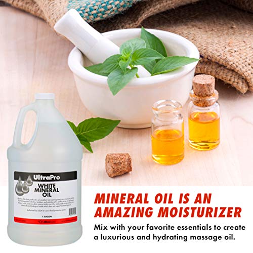 Ultrapro Food Grade Mineral Oil, 1 Gallon (128Oz), For Lubricating And Protecting Cutting Board, Butcher Block, Stainless Steel, Knife, Tool, Machine And Equipment #TOP4