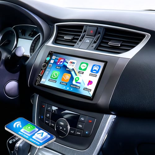 Autoradio CarPlay sans fil pour remplacer votre ancienne radio par un écran tactile