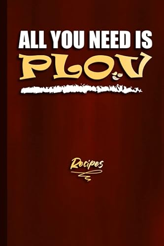 "All You need is Plov!" Recipe Notebook 150 Pages for your Recipes With Image Placeholder Perfect for Azerbaijani Uzbek Russian Tajik Kazakh
