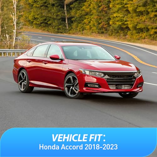 Image of Nilight Tape-On Window Visors for Honda Accord 2018-2023, 4PCS