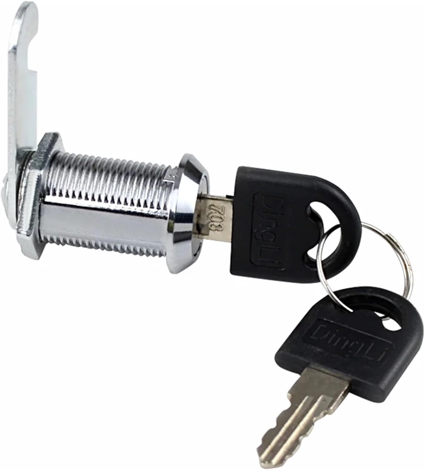 MS103 16/20/25/30mm Cam Lock Door Cabinet Mailbox Drawer Cupboard Locker Keys Cabinet Tools(Special-Purpose,25mm)