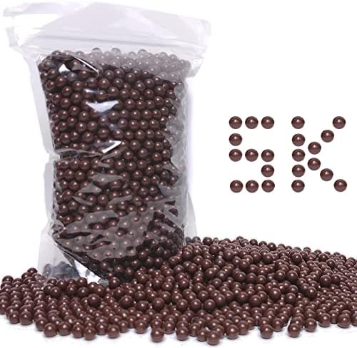 Timbocca 5000pcs Slingshot Ammo 3/8 Inch, Biodegradable Clay Sling Shot Ammo Ball 9mm - 10mm for Hunting and Target Practice