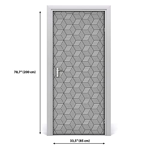 Autocollant De Porte Imperméable et Résistant Magic-Stick 77x200 - 4