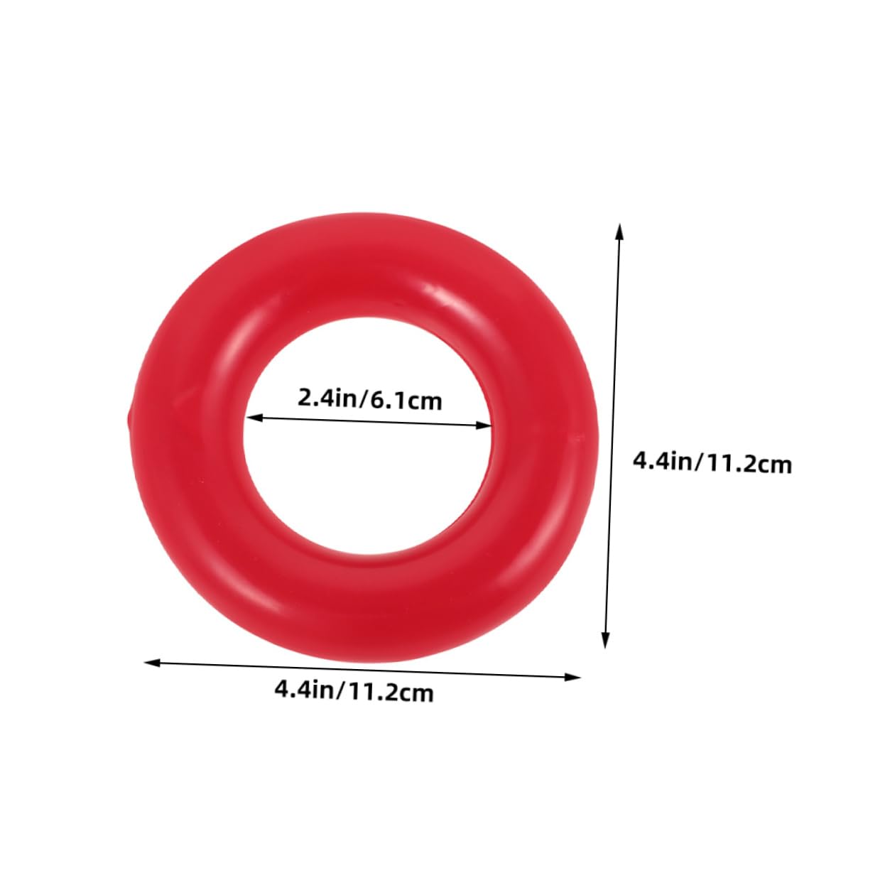 Iron Weighted Ring for Flask Round Lab Accessory Heavy Duty Support for Training Swing Practice