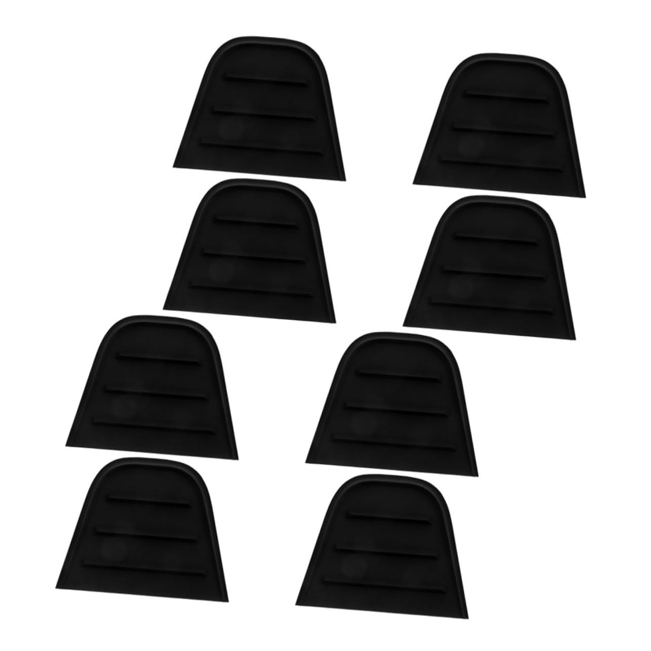 Balacoo 8Pcs Corner Protectors for Luggage Durable Plastic Edge Guards for Bags Easy Install Travel Accessories Versatile Protection for Suitcases and Cargo