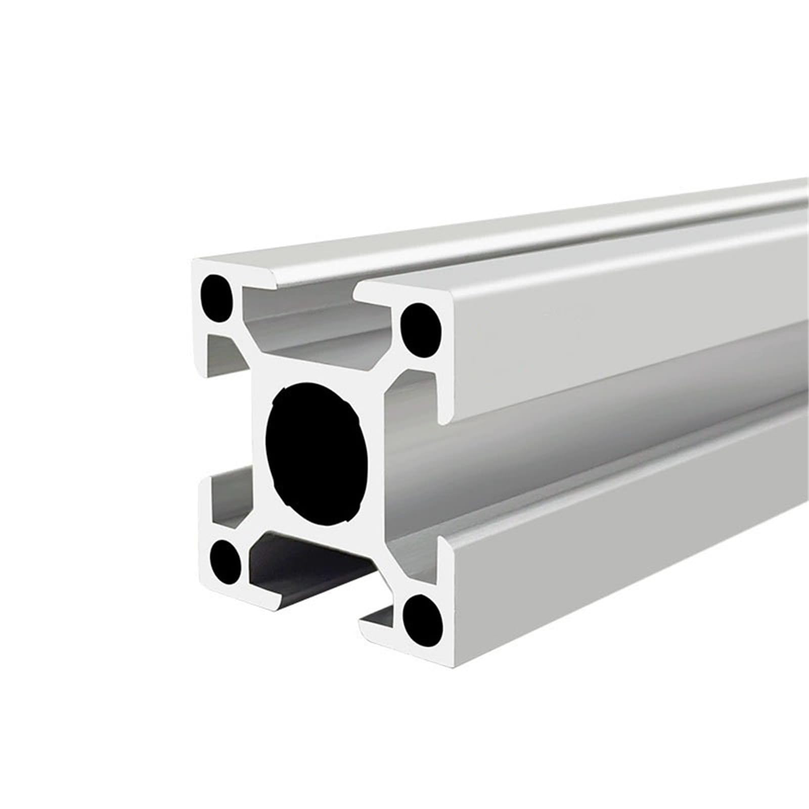 GTPBAO Telaio in estrusione di alluminio 3535 con scanalatura da 10,2 mm, profilo in tubo quadrato 3535 anodizzato argento for rack for apparecchiature Binario estruso(600mm 23.62" long)