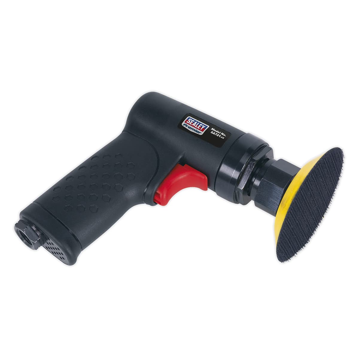 Sealey SA721 Air Sander Ø75mm Mini Orbital Composite Premier