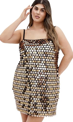 City Chic Women's Plus Size Dress - Mini Disco, 16