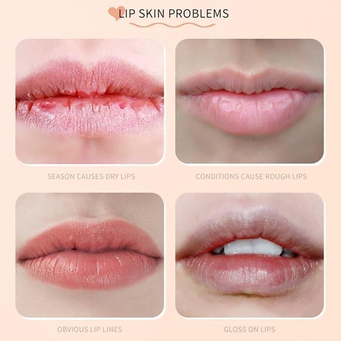 Image of Umbrella Shape Lip Balm Fruit Flavors Hydrating Lip Makeup Daily Lip Care 100% Certified Organic For Cracked Lips Dry Chapped Lips Care Girls & Kids,Natural Tinted Lip Balm Paste for All Skin Types (Pack Of 1)