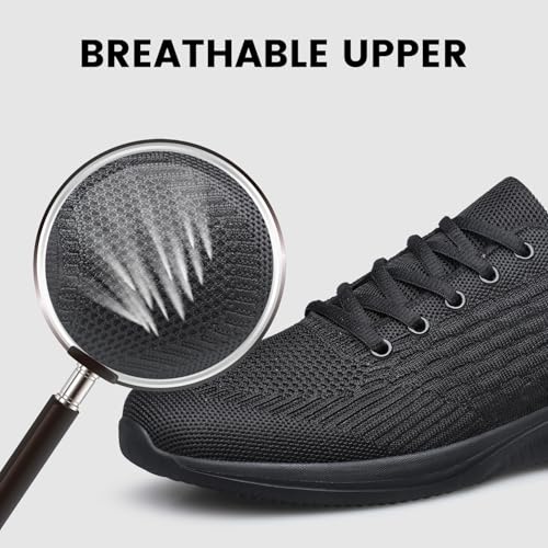 Raoendis Mens Walking Shoes Ultra Lightweight Breathable Running Shoes Non Slip Athletic Fashion Sneakers Mesh Workout Casual Sports Shoes2