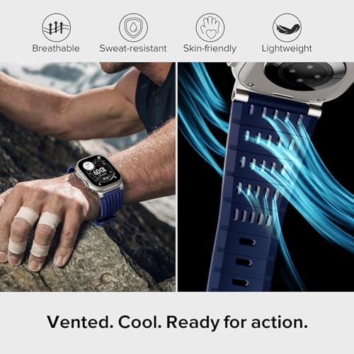 Image of KADES Rugged Sport Band for Apple Watch with Durable Metal Connector