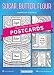 Waitress Coloring Postcards - Hand-drawn illustrations by Coloring Broadway. Printed on matte card stock. (5" x 7" - Set of 4)
