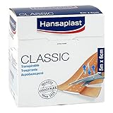 freiverkäuflich HANSAPLAST Classic Pflaster 6 cmx5 m 1 St Verband