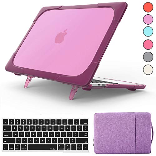 Coque MacBook Air 13 Pouces 2020 2019 A2179 Couverture Clavier Violette