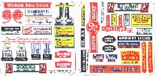 Blair Line HO Scale Main Street Storefront Signs #3