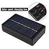 1W 4V Solar AA AAA Battery Charger Charging Box, Portable Solar Battery Charger replacement for AA and AAA Batteries Black #1