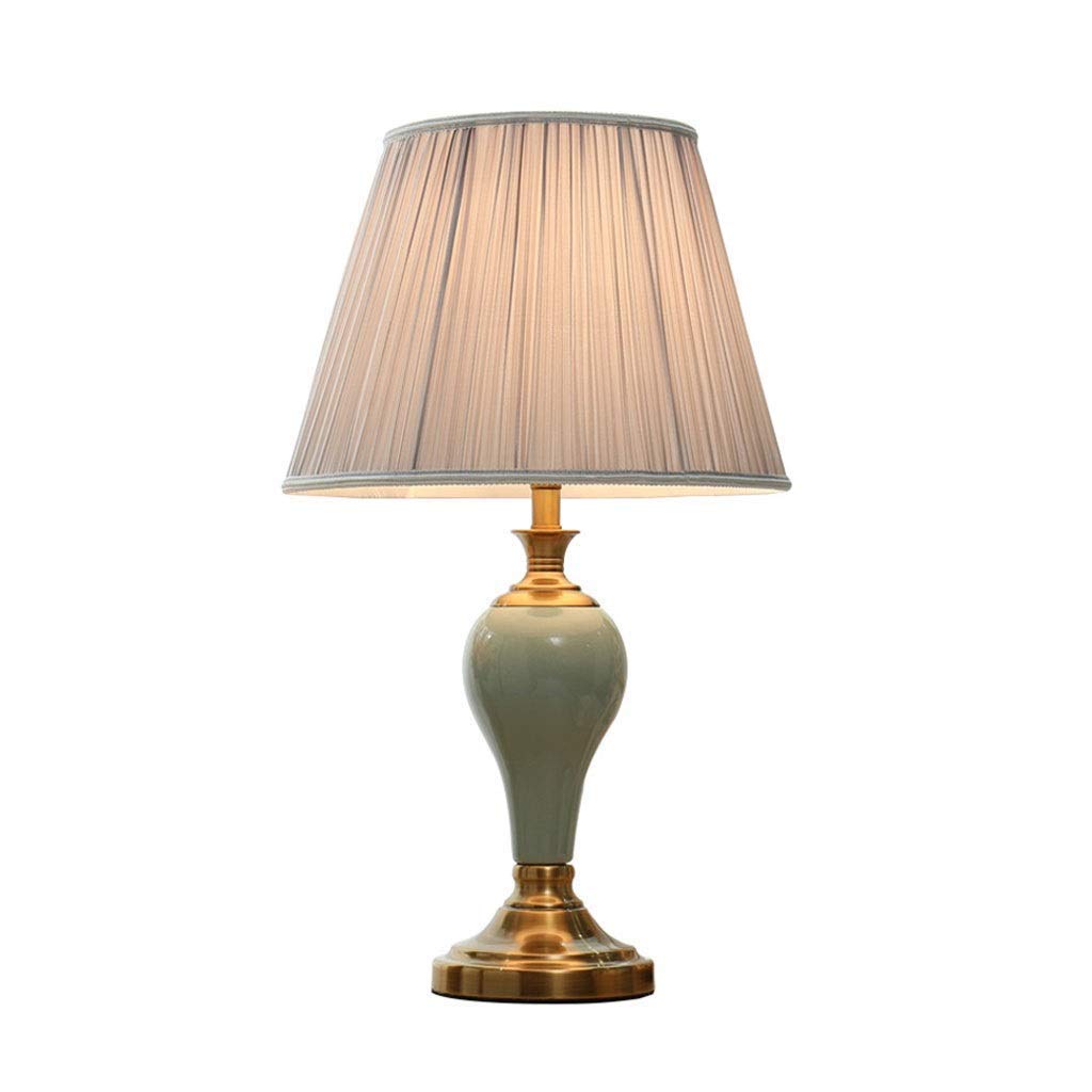 Ceramiczna lampa stołowa Tradycyjna sypialniana lampka nocna Prosta gabinet dekoracyjna