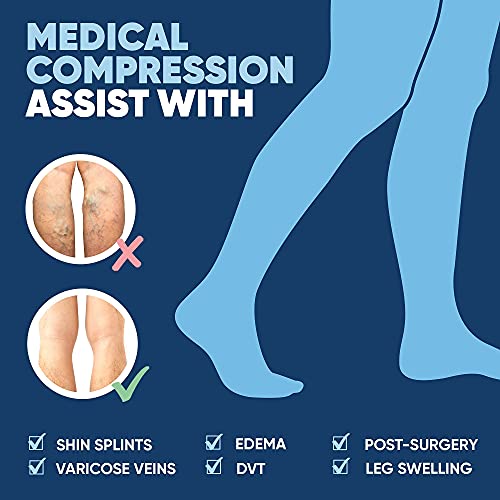 Absolute Support A2017BL3 Thigh High Compression Socks thumb #2