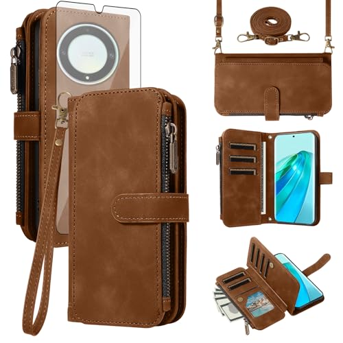Étui pour Honor Magic 5 Lite X9a X40 Asuwish avec protège-écran